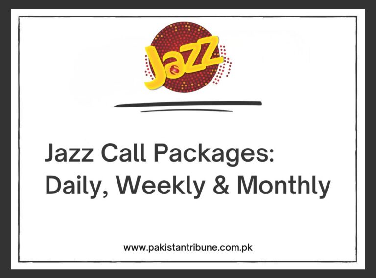 Jazz Call Packages_ Daily, Weekly & Monthly